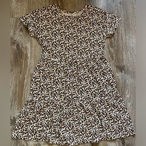Girls Leopard Print Dress
